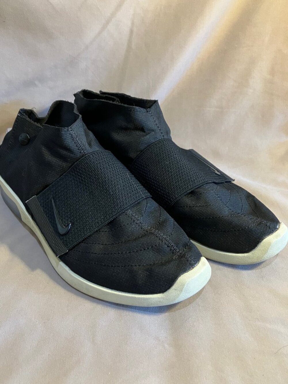Nike Air Sock Racer Ultra Flyknit Velcro Slip On Sneakers Women's Size 7 Shoes